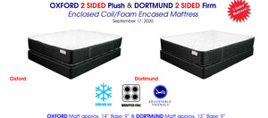 Dortmund / Oxford double sided mattress