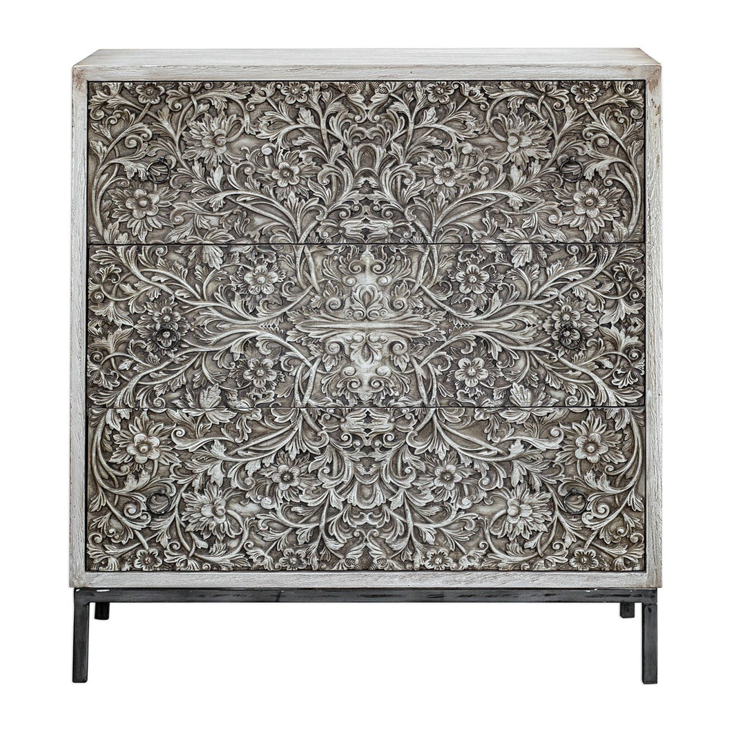 Marina Carved Accent Chest