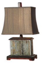 SLATE TABLE LAMP, 2 PER BOX