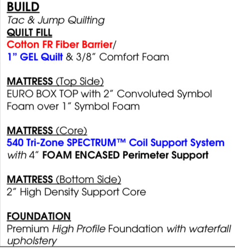 Symbol Siberian Sleep mattress