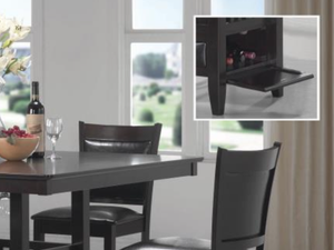Jaden cappuccino counter high dining set