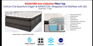 Aria Signature Collection Pillowtop Mattress